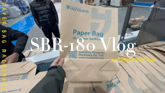 High Speed Mechanical Square Flat Bottom/V Sharp Bottom Kraft Hexagonal / Six Corner Bottom Open Mouth Kraft Multiply Paper Packing/Packaging Bag Making Machine