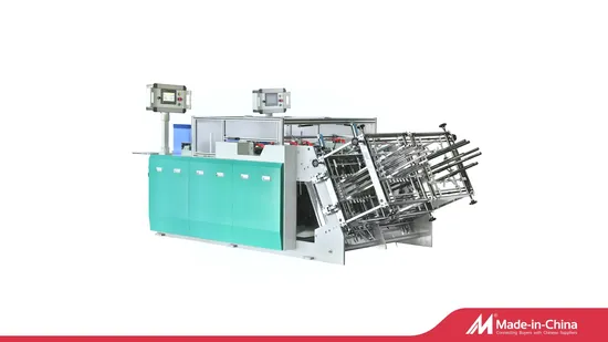 Automatic Small Disposable Kraft Paper Fast Food Meal Carton Board Lunch Burger Pizza Box Making Forming Machine