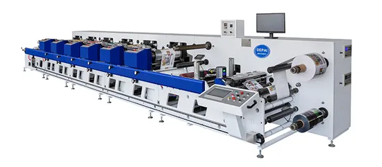 Easy to Operate Multicolor Automatic Label Petal Printer Label Printing Machine