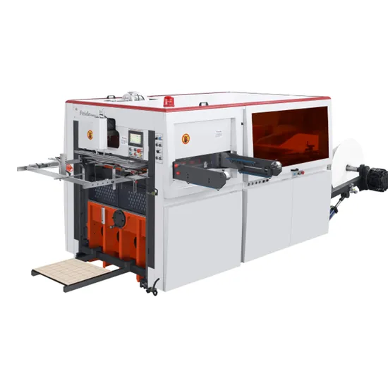 Automatic Paper Cup Blank Paper Box Blank Sheet Maker Rotary Roll to Sheet Die Cutter Die Cutting and Creasing Machine