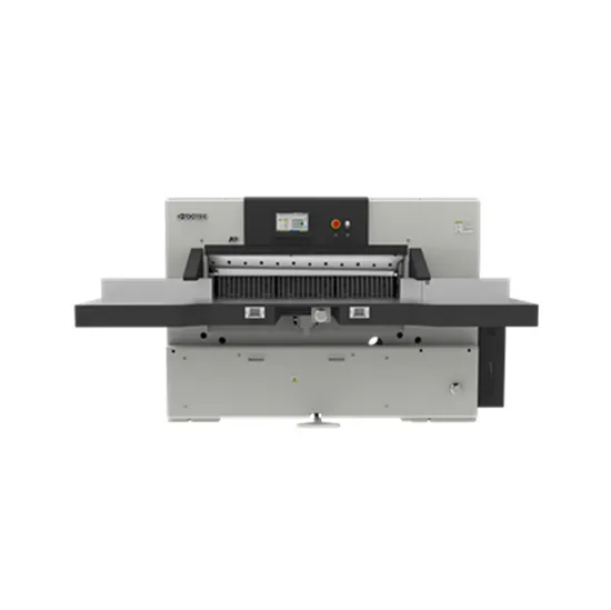 Program Control Hydraulic Guillotine Paper Cutter Cutting Machine with IR Ray Protect (220K) 