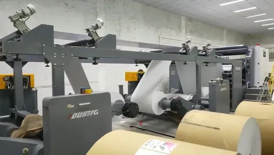High Speed Rotary Paper Sheeter with Double Spiral Knife 