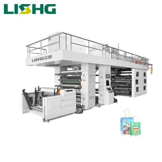 6 Color High Speed Automatic PP/Paper Bag/Non