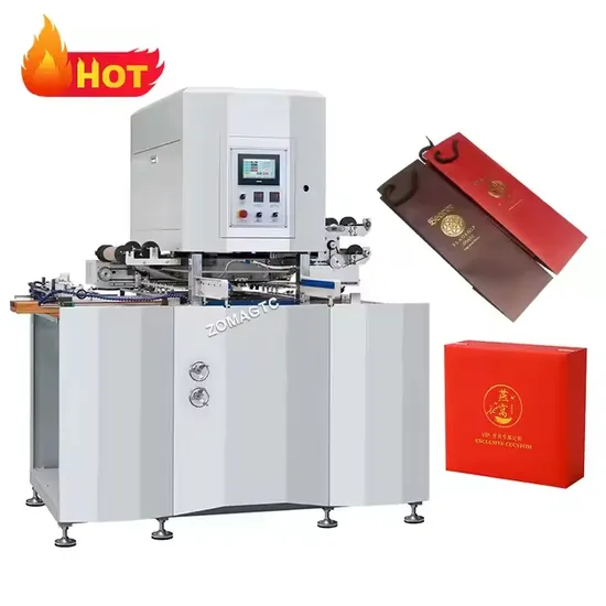 Automatic Hot Gold Foil Stamping Machine Invitation Card Paper Film Logo Hot Foil Embossing Bronzing Stamping Machine for Leather 