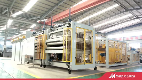 Construction Machinery Gypsum Board PVC Film Laminating Machine Building Material Machinery Plasterboard Making Machine 