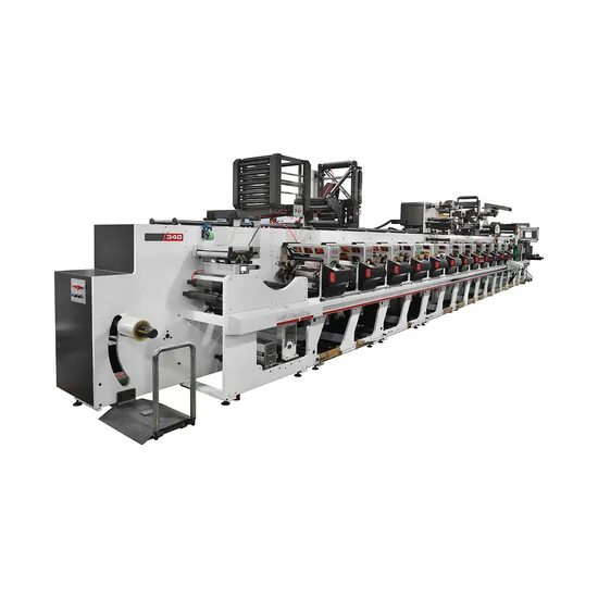 High Speed Dual Servo Driven Shrink Film Flexo Printing Machine 