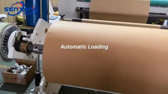 Automatic Flat Knife Cut Big Roll Kraft Paper/Craft Paper/Adhesive Paper Sheeter Machine China Price 