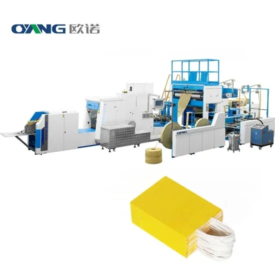 Shopping Paper Bag Making Machine with Twisted Handle Oyang 