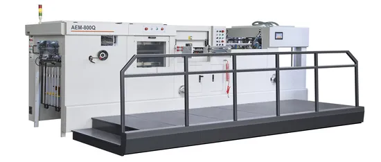 Auto Die Cutter with Auto Waste Stripping 