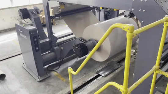 Dual Knife Roll to Sheet Paper Sheeting Machine, Kraft Paper/Paperboard/Grey Paper/Craft Paper Sheeter by Twin Rotary Paper Reel to Sheet Cross Cutting Machine