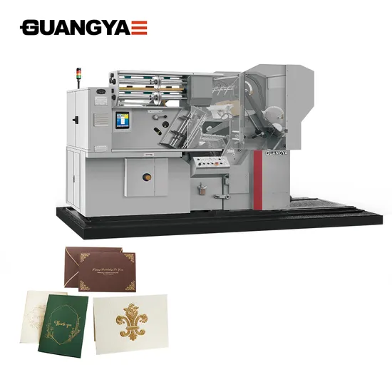 Automatic Hot Foil Stamping and Die Cutting Machine for Paper Size 780*560mm (TL780) 