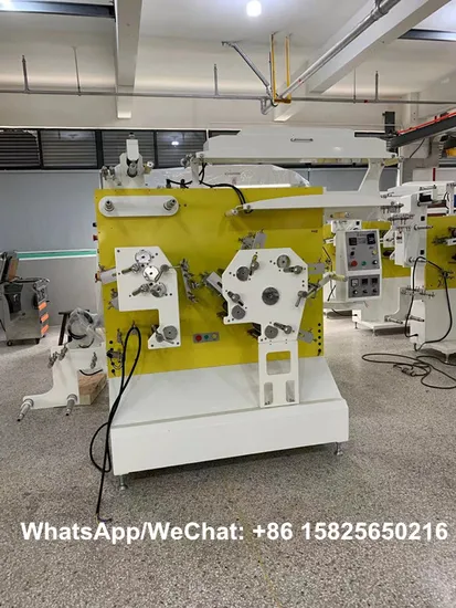 6 Colors Sticker Label Flexo Printing Machine