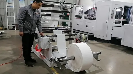 Brand High Speed V Bottom Paper Bag Making Machine Price 