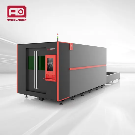 High Precision and High Power Wholesale Price European Standard 3015/6015 Fiber Laser Cutting Machine for Aluminum Alloy 