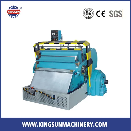 ML Series Flatbed Die Cutting and Creasing Machine 