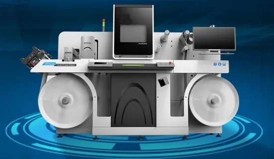 Digital Label Enhancement Foil Stamping and Varnish Finishing Machine 