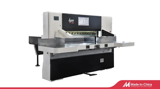 Hot Sale Hydraulic Guillotine Full Automatic Computerized Paper Cutting Machine Industrial Cutter 