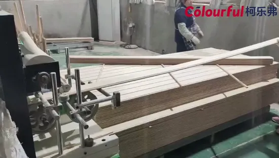 Hot Profile Wrapping Machine Lamination for PVC Film 