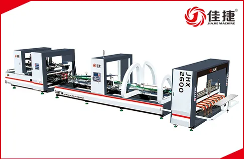 Automatic Carton Box Corrugated Board Flute Forming Making Folding High Speed Folder Gluer Machine 
